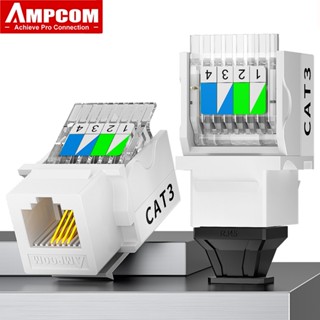 AMPCOM โมดูลโทรศัพท์ RJ11 CAT3 แบบไม่ต้องใช้เครื่องมือ Punch…