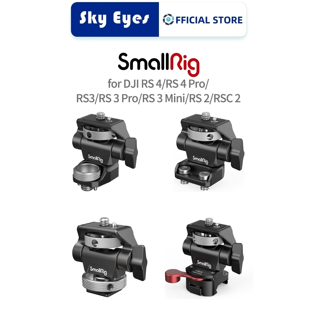 Smallrig ปรับกล้อง Monitor Mount พร้อมรองเท้าเย็นสําหรับ 5 "และ 7" Monitor