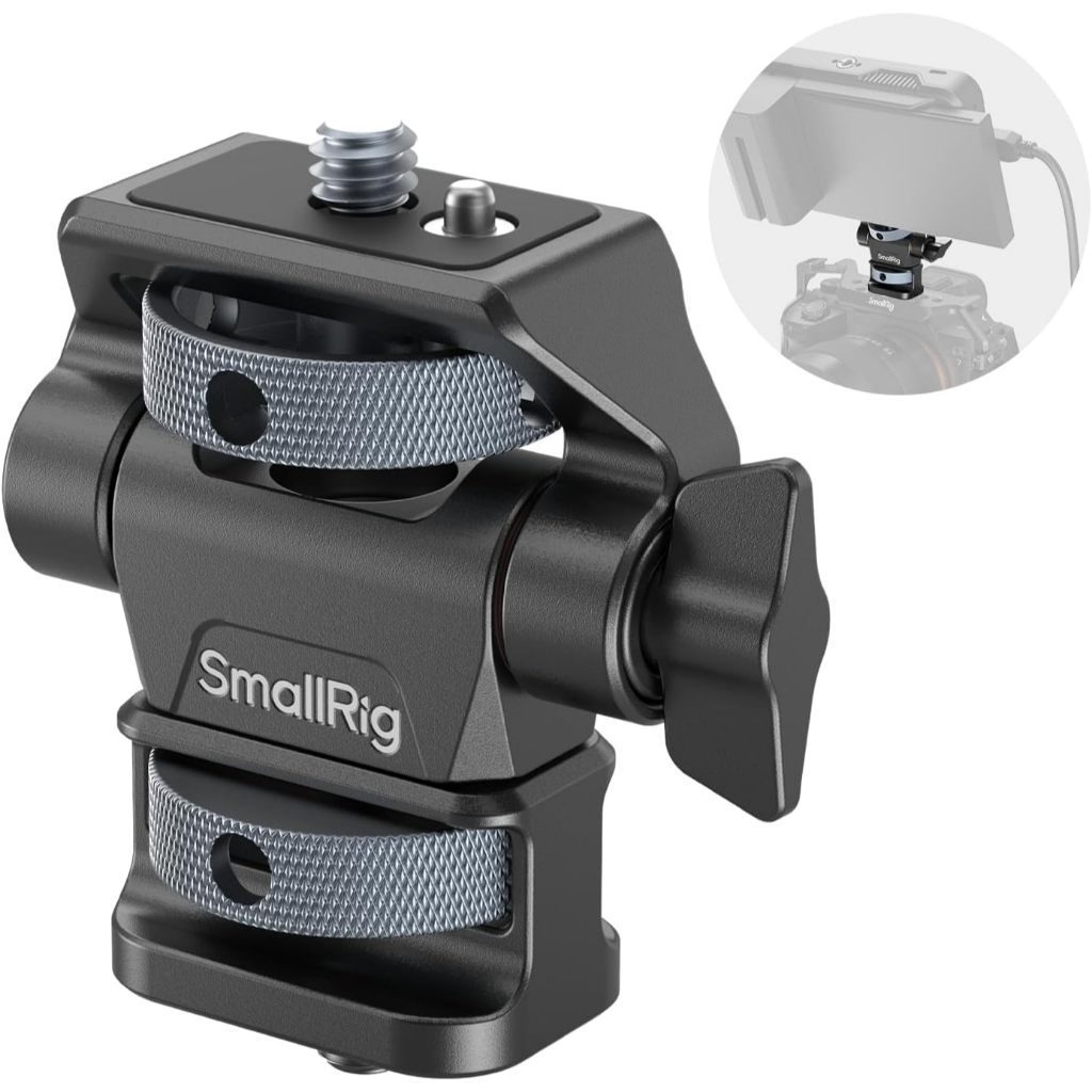 Smallrig ปรับกล้อง Monitor Mount พร้อมรองเท้าเย็นสําหรับ 5 "และ 7" Monitor