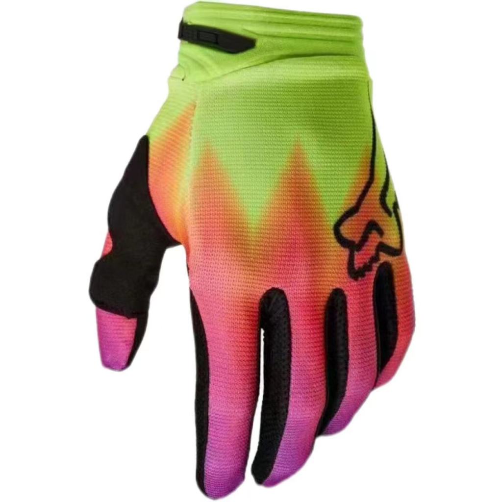 ลดล้างสต๊อก FOX ถุงมือวิบาก Ktm Full Finger MX ATV MTB BMX Bike ถุงมือขี่ข้ามประเทศ