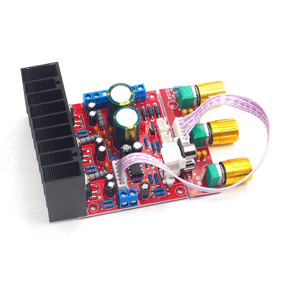 2*18w + 30W TDA2030A 2.1 ช่องเครื่องขยายเสียงเสียง Tone Control Power Amplifier Board สเตอริโอ Amp Board