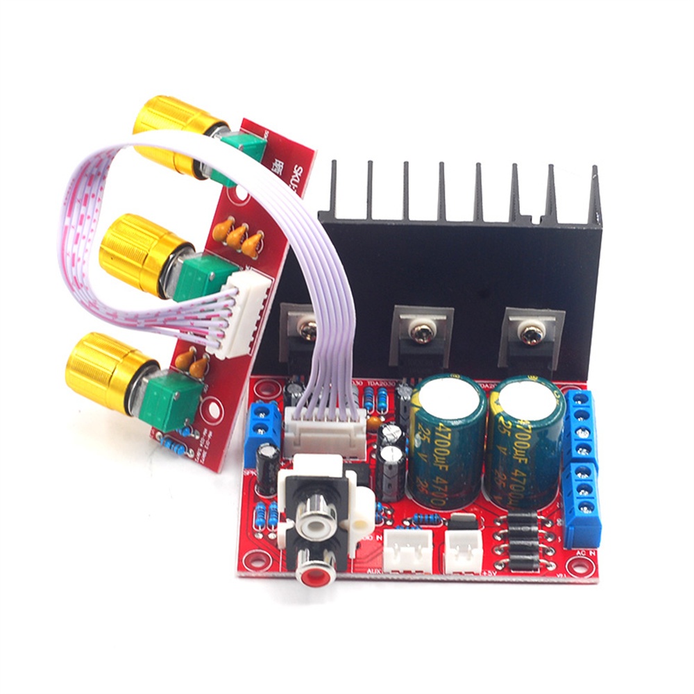 2*18w + 30W TDA2030A 2.1 ช่องเครื่องขยายเสียงเสียง Tone Control Power Amplifier Board สเตอริโอ Amp Board