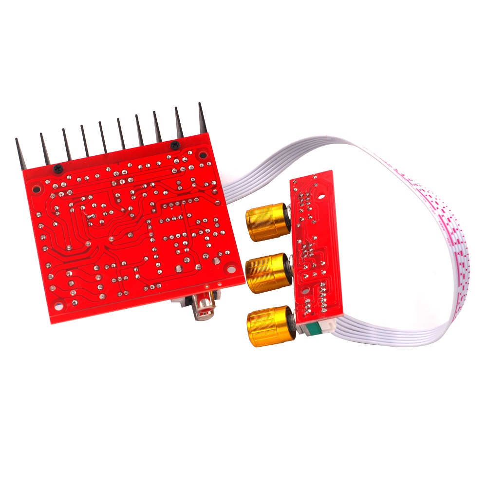 2*18w + 30W TDA2030A 2.1 ช่องเครื่องขยายเสียงเสียง Tone Control Power Amplifier Board สเตอริโอ Amp Board