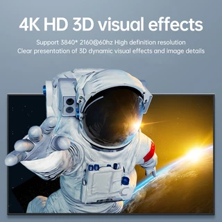 Jasoz HDMI Extension Cable 4K 60HZ HDMI Male to Female Extender Cable For HD TV Laptop 4K Projector