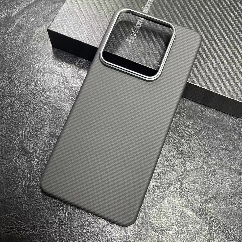 เหมาะสําหรับ Xiaomi 14ultra เคสโทรศัพท์เคฟล่าร์ Xiaomi14pro Aramong ไฟเบอร์แม่เหล็กบางเฉียบใหม่เคสป้องกัน