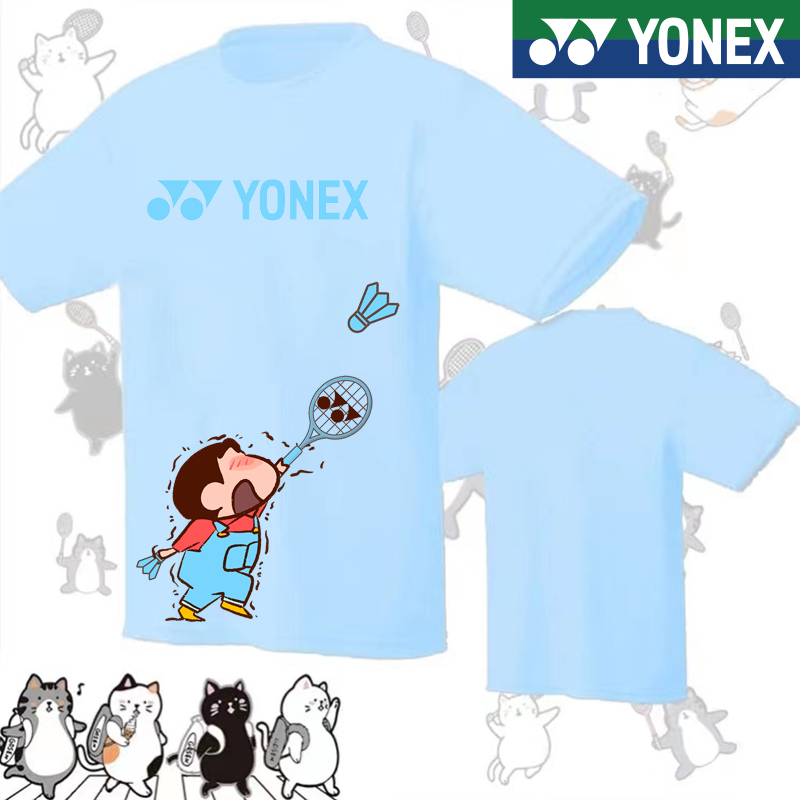 โยเน็กซ์ แบดมินตันเสื้อผ้า สรุป ตาข่ายแห้งเร็วเสื้อ โยเน็กซ์ ทีมการแข่งขันการฝึกอบรมเสื้อผ้า