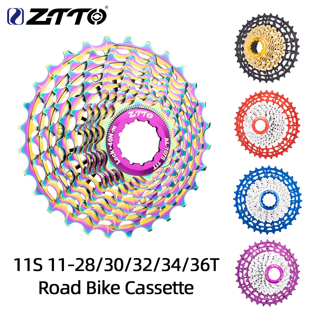 Ztto 11speed Road Bike Cassette SLR Gen3 11 ความเร็ว 11-28/30/32/34/36T 112g-140g K7 11s Cogs น้ําหน