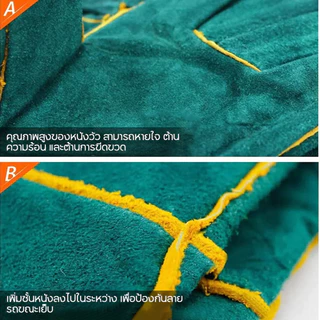 🐈35/60CM🧤ถุงมือกันกัด ทำจากหนังวัวแท้ ถุงมือป้องกันสัตว์กัด หนา3ชั้น ยาวพิเศษ ป้องกันการโดนกัด