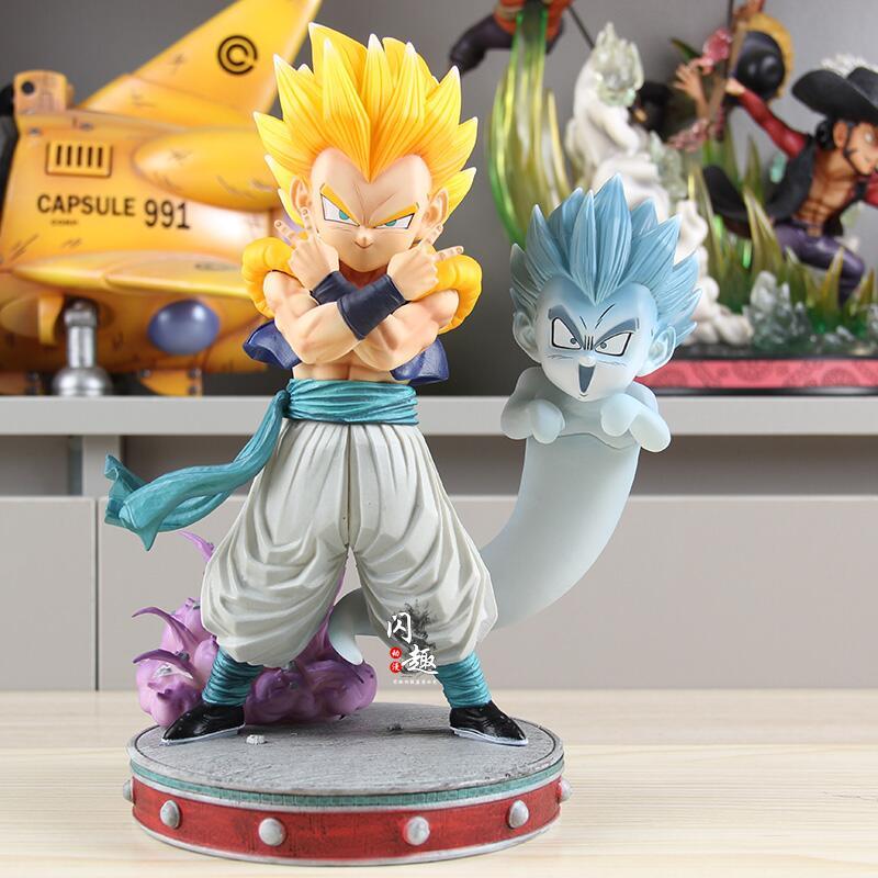Dragon Ball cs Super Saiyan Gotenks รูปอะนิเมะรุ่น Boxed ตกแต่งของขวัญวันเกิด