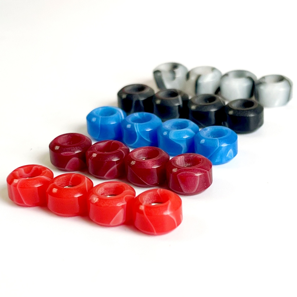 เรซิน Fingerboard Swirl ล้อแบริ่ง ABEC 7 สําหรับสเก็ตบอร์ดนิ้ว Pro ราคา ถูกที่สุด ดีลบีเคเค