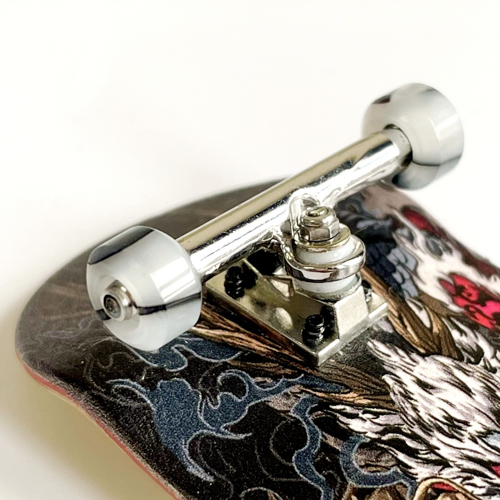 เรซิน Fingerboard Swirl ล้อแบริ่ง ABEC 7 สําหรับสเก็ตบอร์ดนิ้ว Pro ราคา ถูกที่สุด ดีลบีเคเค แกลเลอรีภาพที่ 3