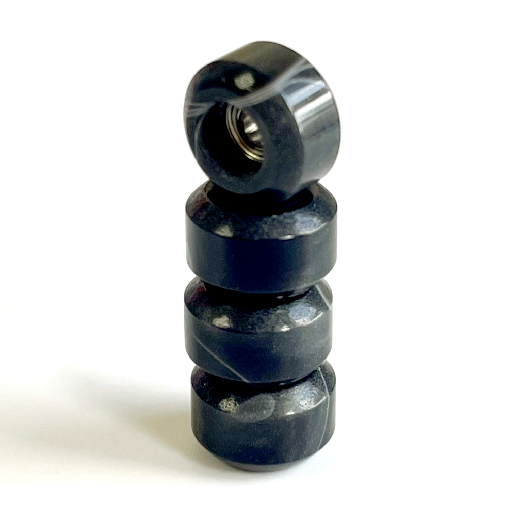 เรซิน Fingerboard Swirl ล้อแบริ่ง ABEC 7 สําหรับสเก็ตบอร์ดนิ้ว Pro ราคา ถูกที่สุด ดีลบีเคเค แกลเลอรีภาพที่ 5
