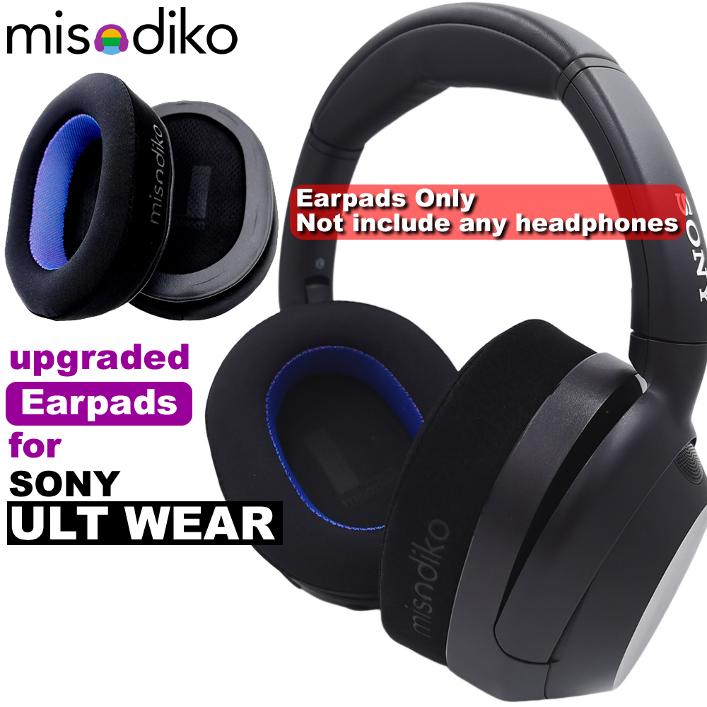 Misodiko อัพเกรดแผ่นรองหูฟังสําหรับ Sony ULT WEAR WH-ULT900N หูฟัง