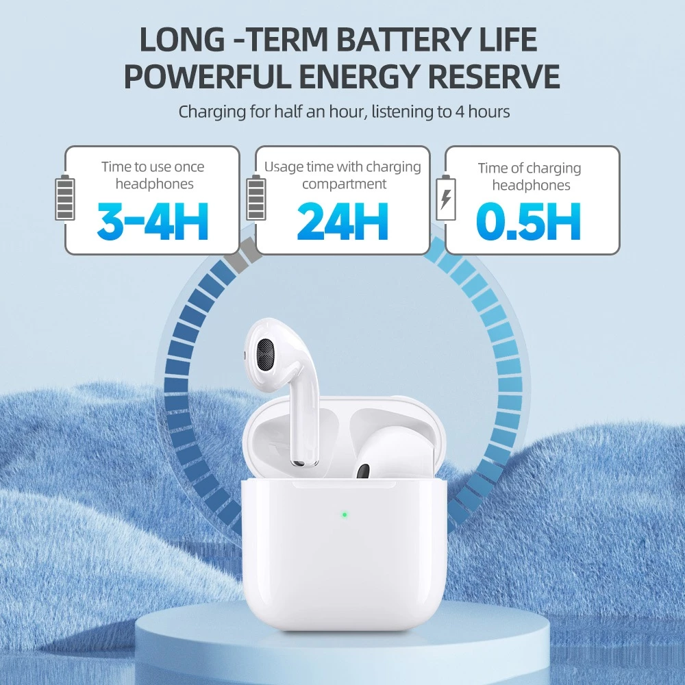 GOOJODOQ หูฟัง Bluetooth ไร้สาย สัมผัสอัจฉริยะ thumbnail 7