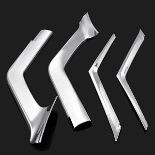 สําหรับ 2014 2015 2016 Nissan X-Trail T32 X Trail XTrail Rogue ABS Chrome ด้านหน้า Grille Grill Trim