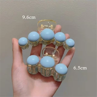 กิ๊บติดผมแฟชั่น Han Blue Pearl เดี่ยวสําหรับเครื่องประดับผมผู้หญิง