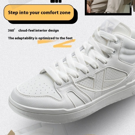 Xtep รองเท้าผ้าใบ Lifestyle รองเท้าแฟชั่น Casual Breathable Stability สบายผู้ชาย