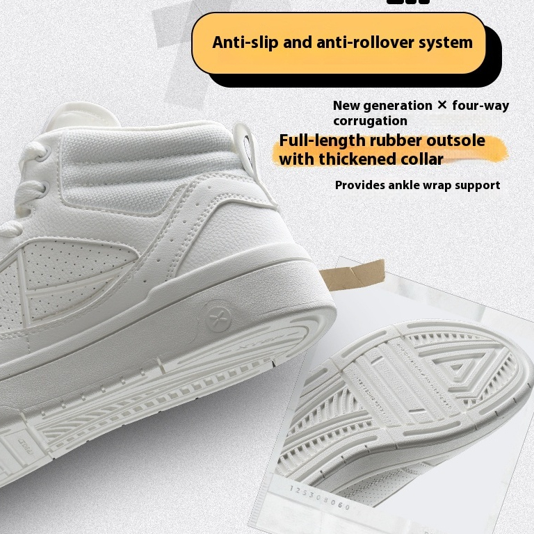 Xtep รองเท้าผ้าใบ Lifestyle รองเท้าแฟชั่น Casual Breathable Stability สบายผู้ชาย