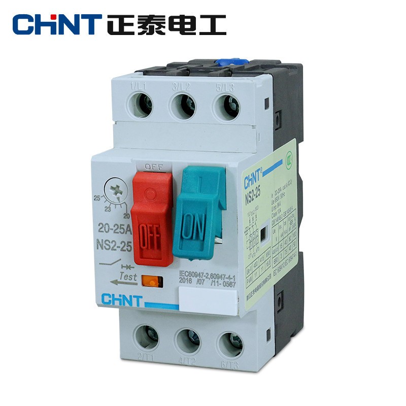 NS2-25 80B Starter CHNT 4-6.3A Motor Circuit Breaker ttc3