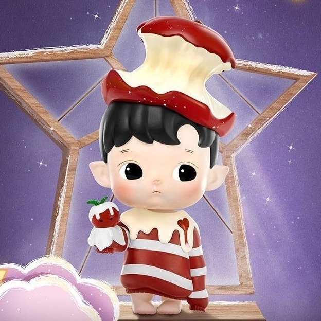 POPMART HACIPUPU Fantasy Night Series ของเล่นศิลปะของแท้อย่างเป็นทางการ
