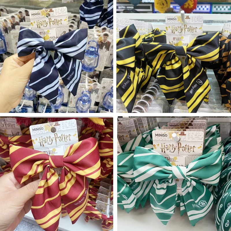 Miniso Harry Potter 纹条<夹Gryffindor Slytherin Ravenclaw