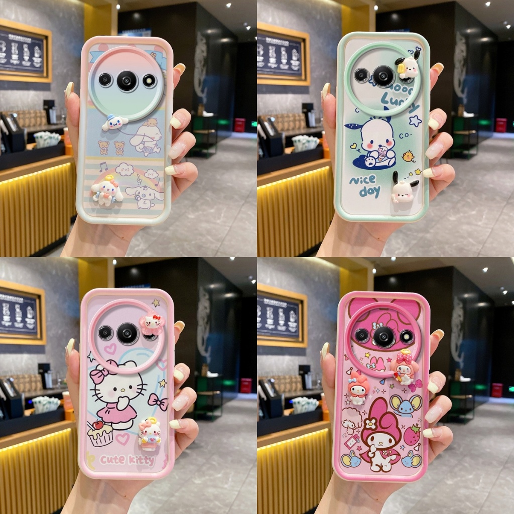 เคส Redmi A3 4G การ์ตูนตุ๊กตาการ์ตูนของเล่น การ์ตูน ของเล่นตุ๊กตา TPUSoft ซิลิโคนเคสโทรศัพท์ XXGZ