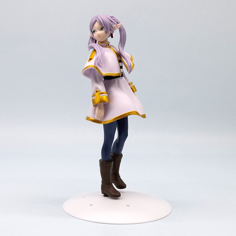 5 สไตล์ 16-18 ซม.อะนิเมะ Frieren: Beyond Journeys End รูป Frieren Fern Elezen Elf ตกแต่งรถ PVC Actio