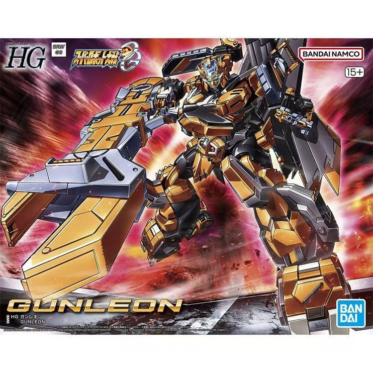 [คลังสินค้าพร้อม] Bandai/bandai สินค้าใหม่ HG Super Robot Wars OG GUNLEON ประกอบโมเดลของขวัญสําหรับแฟน