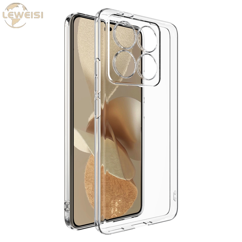 Imak TPU Soft Case สําหรับ Xiaomi 14T 14T Pro 13T 13T Pro 14 Ultra 15 Pro 15 14 Pro 14 5G โปร่งใส Ultra Thin Anti Fall เคสโทรศัพท์