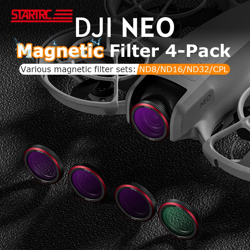สําหรับ DJI Neo กล้องโดรนทางอากาศมือถือกรองแม่เหล็กดูดอะไหล่โดรน