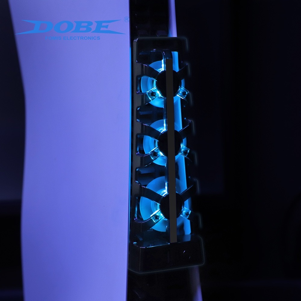 ขาตั้งแนวนอนสำหรับเครื่อง PS5 พร้อมพอร์ต USB 4 ช่อง ขาตั้งด้านข้างสำหรับ PlayStation 5 รุ่นดิสก์และดิจิตอล พร้อมฐานรองสำหรับชาร์จคอนโทรลเลอร์อย่างรวดเร็ว