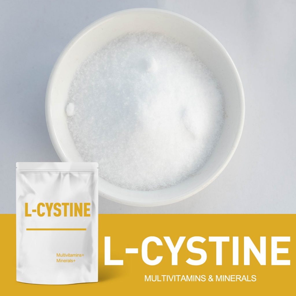 ขายส่งจํานวนมาก L-Cysteine 99% monohydrate Natural Amino Acid Food Grade Nutritional Enrichment Factory วัตถุดิบ 500g/1000g CAS: 52-90-4 , 52-89-1