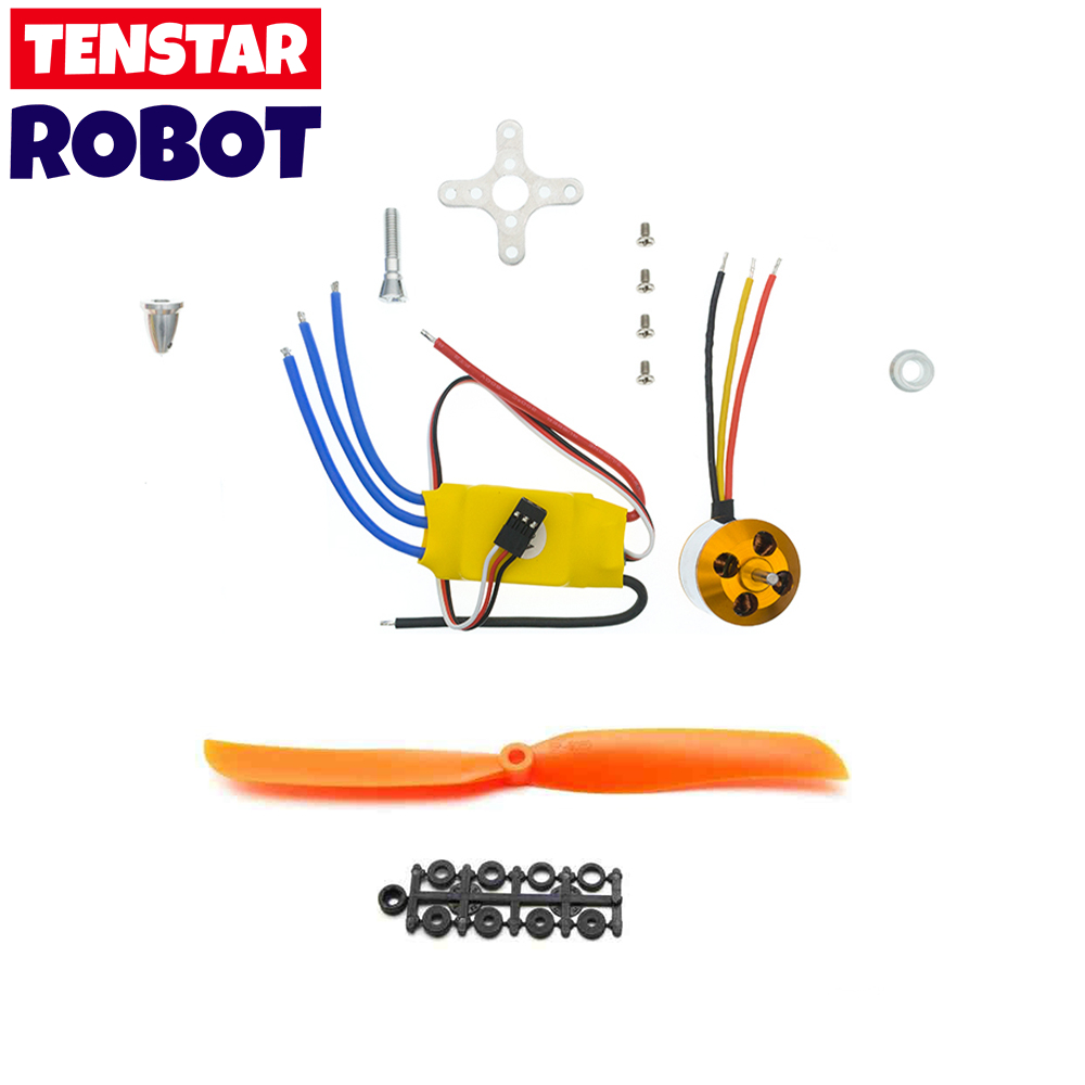 A2212 2212 1000KV มอเตอร์ Outrunner Brushless ESC สําหรับ DIY RC เครื่องบิน Quadcopter Hexacopter Mu