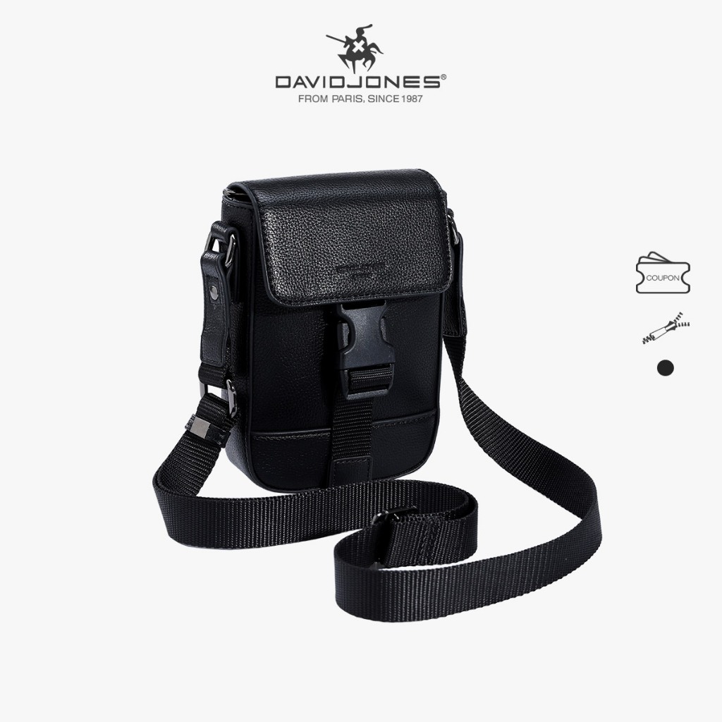 David Jones Paris 2025 Spring Summer New Collection Designer กระเป๋าโทรศัพท์มือถือผู้ชายกระเป๋าสะพายข้าง