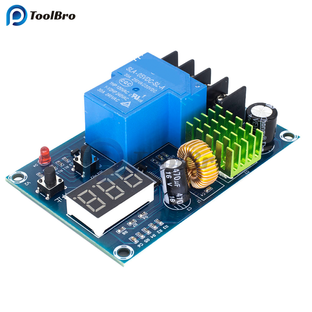 XH-M604 โมดูลควบคุมการชาร์จแบตเตอรี่ 6-60V แบตเตอรี่ขนาด 12V 24V 48V Battery Lithium Battery Charge Control Module Batte