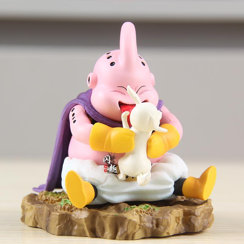 Dragon Ball A+Licking Dog Majin Buu GK รูปอะนิเมะตกแต่งตุ๊กตา Merchandise