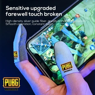 Bluewowpubggaming Finger Sleeve Sweat-Proof Finger Cover ถุงมือปลายนิ้วเกมลื่นหน้าจอสัมผัส Thumb ปลายนิ้วแขน