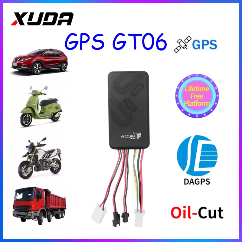 Gt06 Mini GPS Tracker อุปกรณ์ติดตาม GSM GPRS SMS Locator แบบเรียลไทม์ทั่วโลก