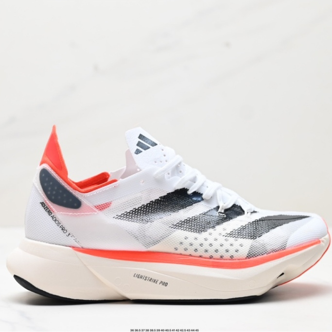 Adidas Adizero Adios Pro 3 Marathon Flying Line Jaca รองเท้าวิ่งกีฬาลําลองระบายอากาศได้น้ําหนักเบา