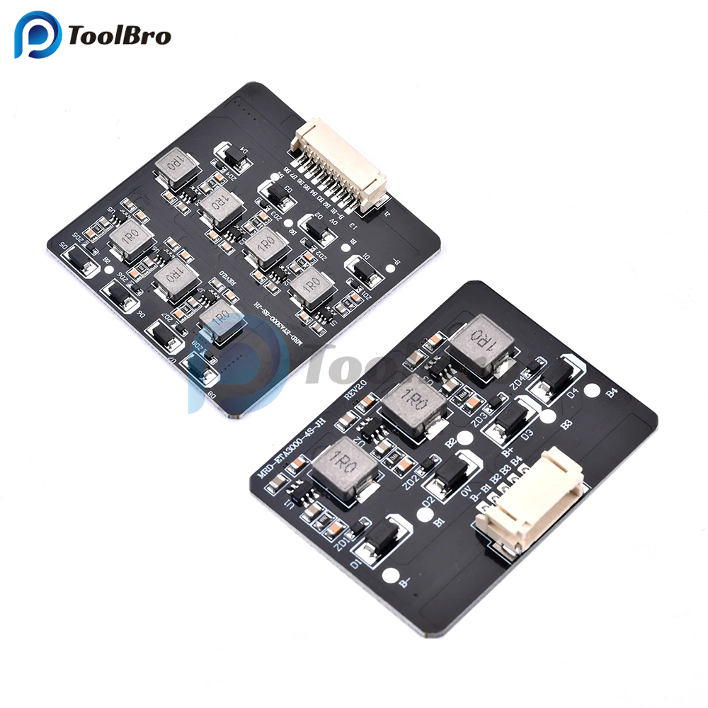 Lifepo4 BMS 4/8S 1.2A บอร์ดสมดุลแบตเตอรี่ลิเธียม LTO