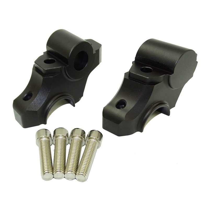 รถมอเตอร์ไซด์สําหรับYamaha MT-09 FZ-09 MT09 XSR900 2014 2015 2016 2017 2018 2019 2020 Handlebar Riser Up Backward Bracketชุด