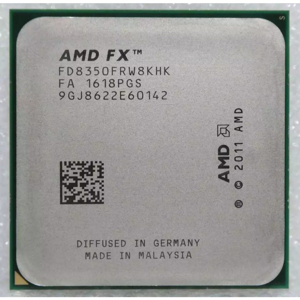 Fx-8350 4.0GHz 8-Core CPU โปรเซสเซอร์ FD8350FRW8KHK ซ็อกเก็ต AM3+