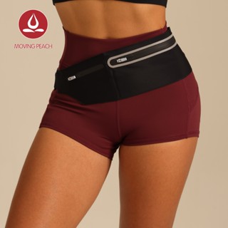 Moving Peach เข็มขัดกีฬา กันน้ำ เข็มขัดทำงานกลางแจ้ง ถุงเอวย…