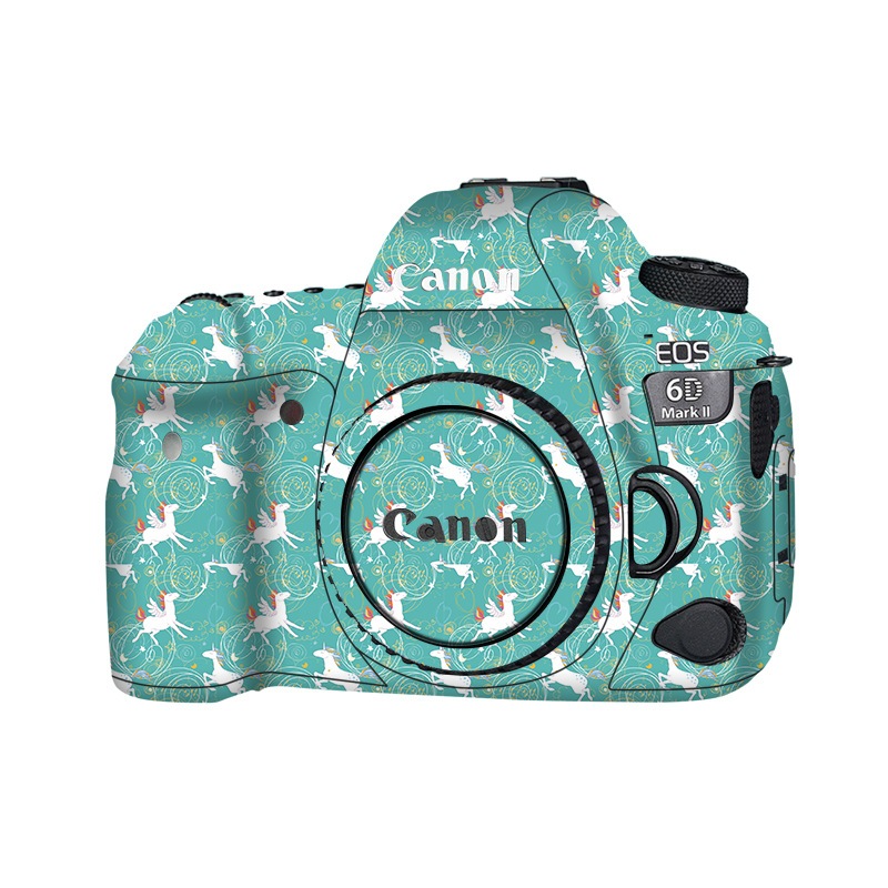 สติกเกอร์ป้องกันกล้อง Canon 6D Mark II / 6D2 สติกเกอร์, ตัวป้องกันกล้อง Canon 6D Mark II / 6D2, อุปกรณ์เสริมกล้อง, สติกเกอร์กล้อง, สติ๊กเกอร์ผิวกล้อง