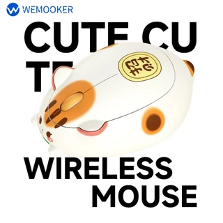 เมาส์ไร้สาย และแบตเตอรี่ Capybara Mouse USB 2.4G ใช้งานได้ยาวนาน Office น่ารัก