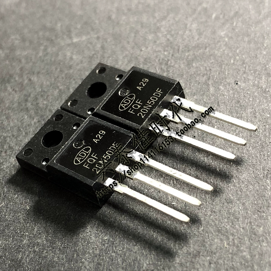 หลอดผลทรานซิสเตอร์สนาม 5 ชิ้น FQF7N65F FQF15N50C FQF18N65DF FQF10N65CV FQF7N65F8N60C F5F7N65F20F7N65