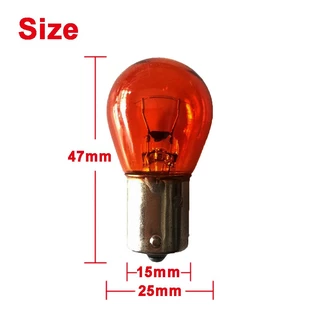 2pcs 12V 24V S25 BA15S BAU15S BAY15D ฮาโลเจนรถสําหรับไฟเลี้ยวย้อนกลับไฟเบรค