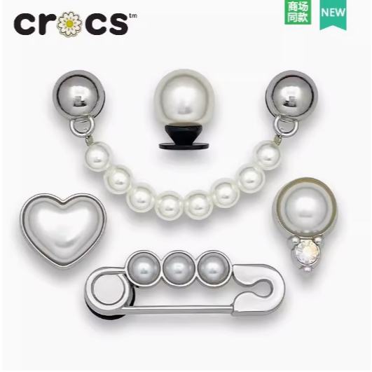 ใหม่ jibbitz/jibbitz สําหรับ crocs/jibbitz/jibbits/ Charm Metal /jibbitz crocs สาว/jibitz สําหรับชุด
