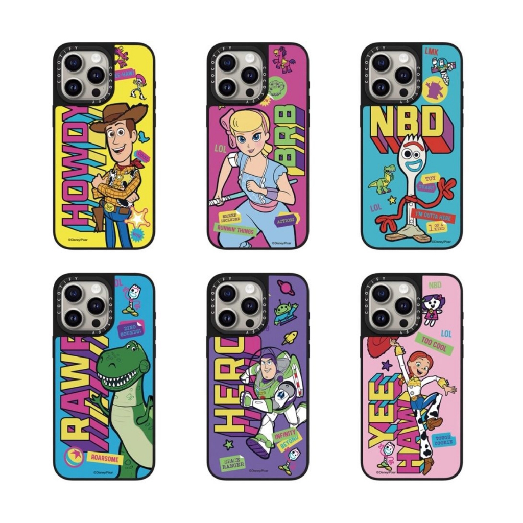 Casetify Co-Branded Toy Story Series iPhone16ProMax Apple 15Plus เคสโทรศัพท์ Disney 14/13/12/11