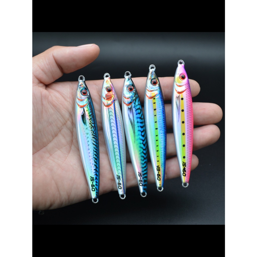 METAL Jig IMA 1 ชิ้น 30g/40g/60g/80g/100g เหยื่อตกปลา Umpan Jig lure/Light Jig Fast Jig Slow Jig Cas